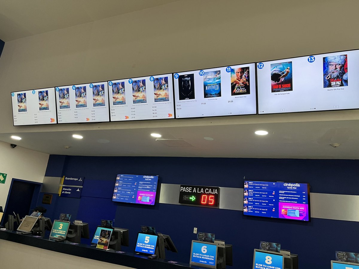 avacu's tweet photo. Ultimas semanas del año, buen repunte de asistentes con Avatar: El camino del agua. Todo el equipo en @Cinepolis Chetumal preparados para un buen cierre y esperando un mejor 2023. Saludos a Christian, Jorge y a todos los Cinepolitos en Quintana Roo! https://t.co/E3NX0b6OO8
