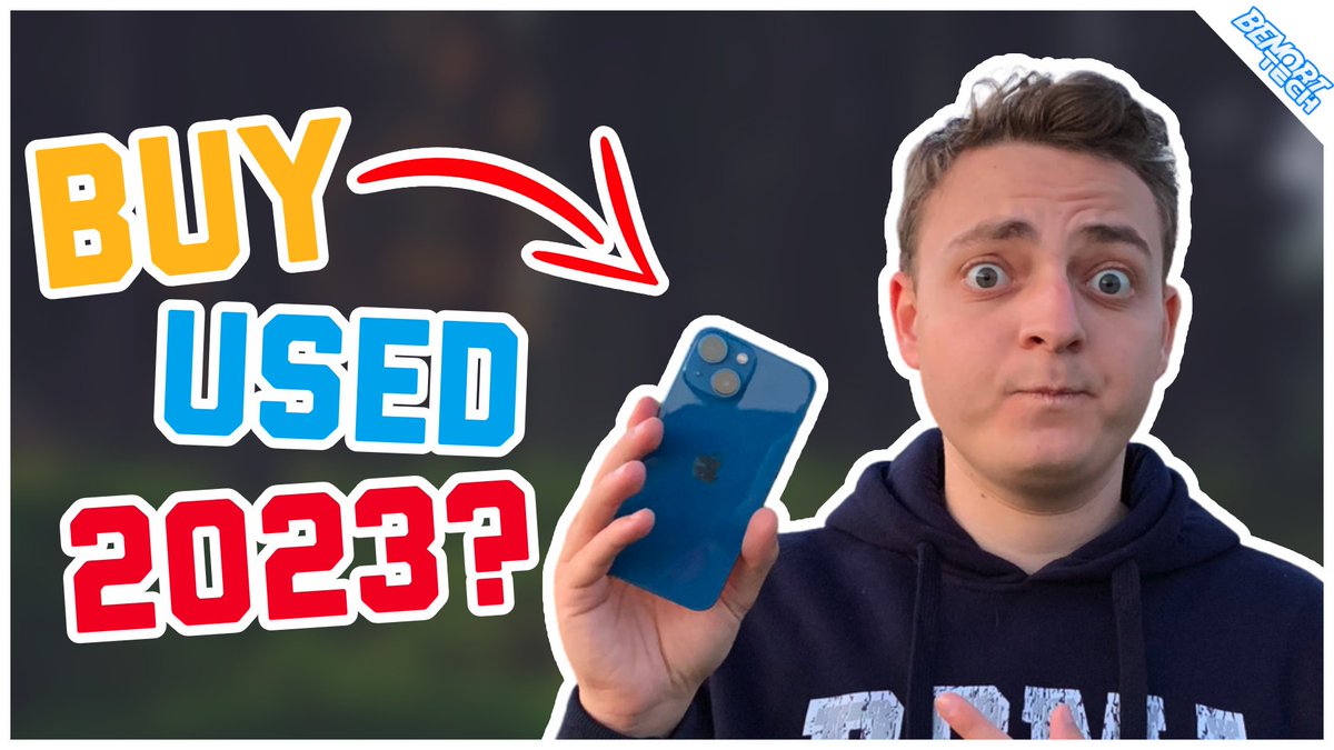 🚨 NEW VIDEO!!! 🚨

5 REASONS TO BUY A USED IPHONE

🖥️ youtu.be/q6Kq4EZRzKc

#UsediPhone #BuyUsediPhone #UsediPhone2023