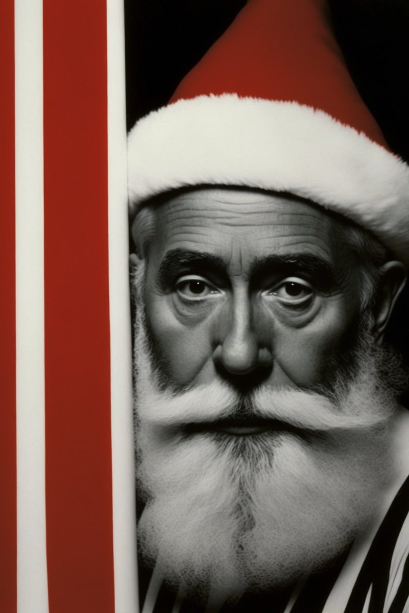 existentialxmas's tweet photo. Santa had been delivering presents on Christmas Eve for centuries. He had his sleigh, his reindeer, and he had the same old routine. As he flew over the snowy rooftops of the small towns below, he looked down at his sleigh. Was this sleigh really up to the task? https://t.co/u9MCzqjYZd