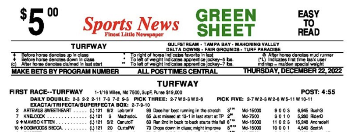 Green Sheet Racing tweet media