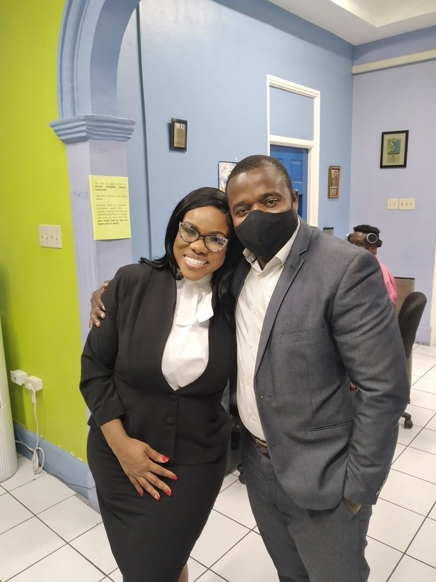 TyroneReids's tweet photo. Feels like the end of an era on @NationwideRadio. GODspeed on the next leg of your awe-inspiring journey, Lady Khadine ‘@fluffymisskitty’ Hylton. May you continue to find good success. You’re a real one and one of the best to ever do it. All the best ‘Queen’s Counsel’.
#Jer29v11 https://t.co/9bYD58JiHk