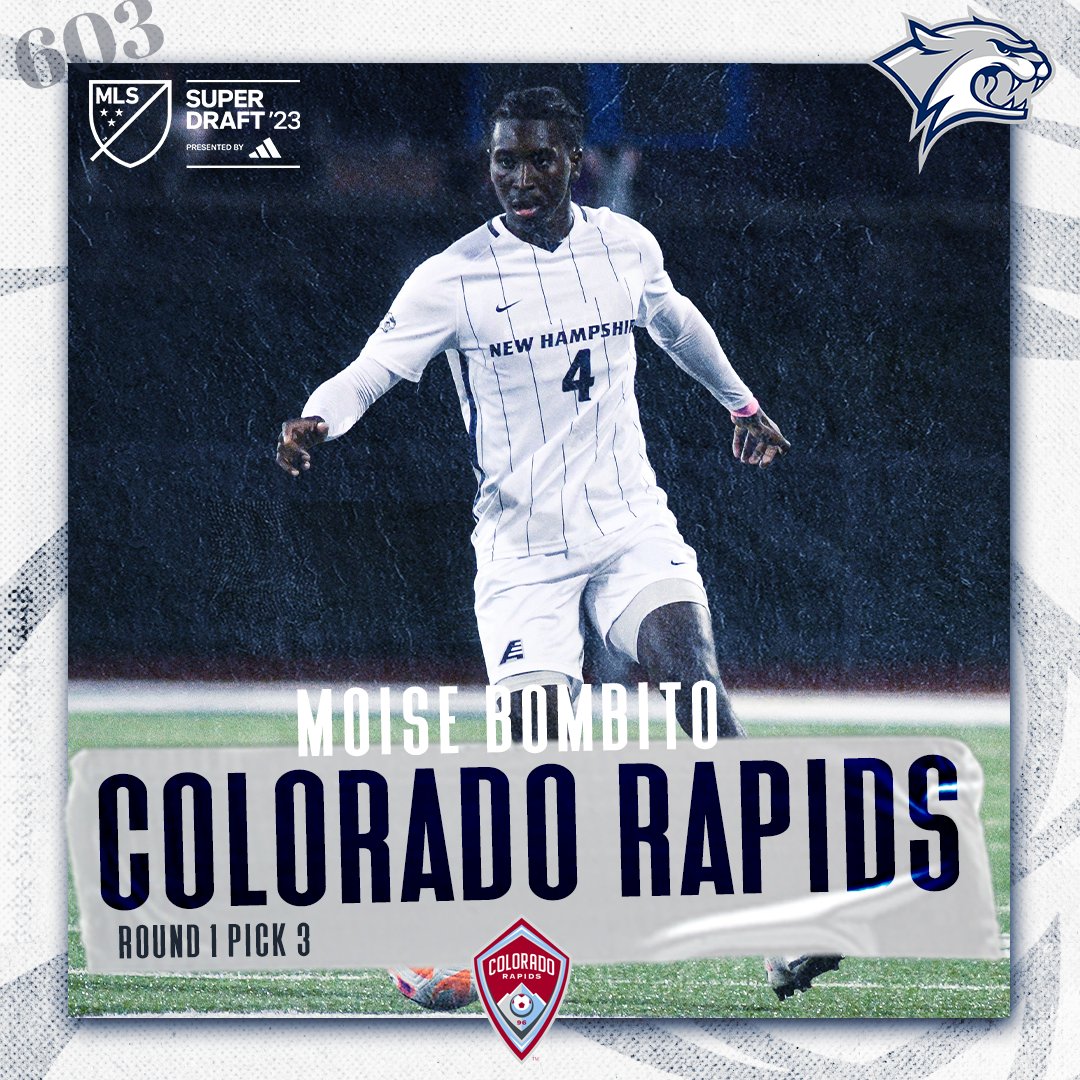 Moise Bombito has been selected by <a href="/ColoradoRapids/">Colorado Rapids</a> as the 3rd overall pick in the <a href="/MLS/">Major League Soccer</a> SuperDraft!  

#PieceOfThePuzzle