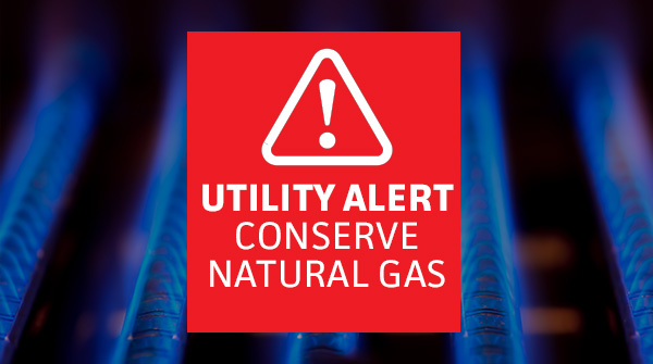 ⚠Utility Alert: Conserve Natural Gas. CFU is urging customers to conserve natural gas until Mon, Dec. 26. Gas market prices are extremely high. Do your part to conserve, please turn your thermostat down to the lowest comfortable temp. Visit cfu.net/alert to learn more.
