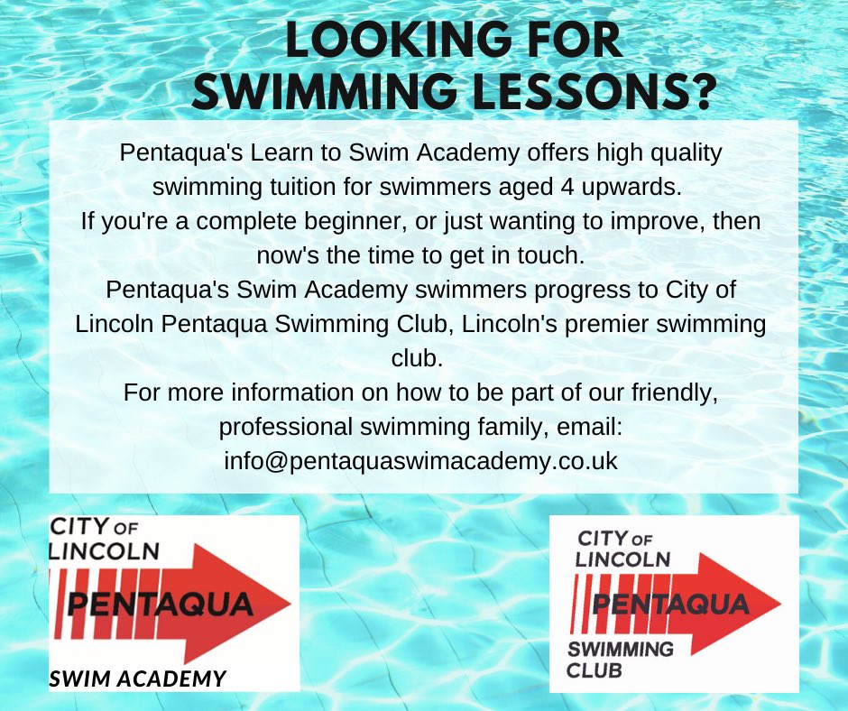 Why not get in touch with <a href="/SwimLincoln/">Learn to Swim</a> if you’re looking for #swimminglessons?