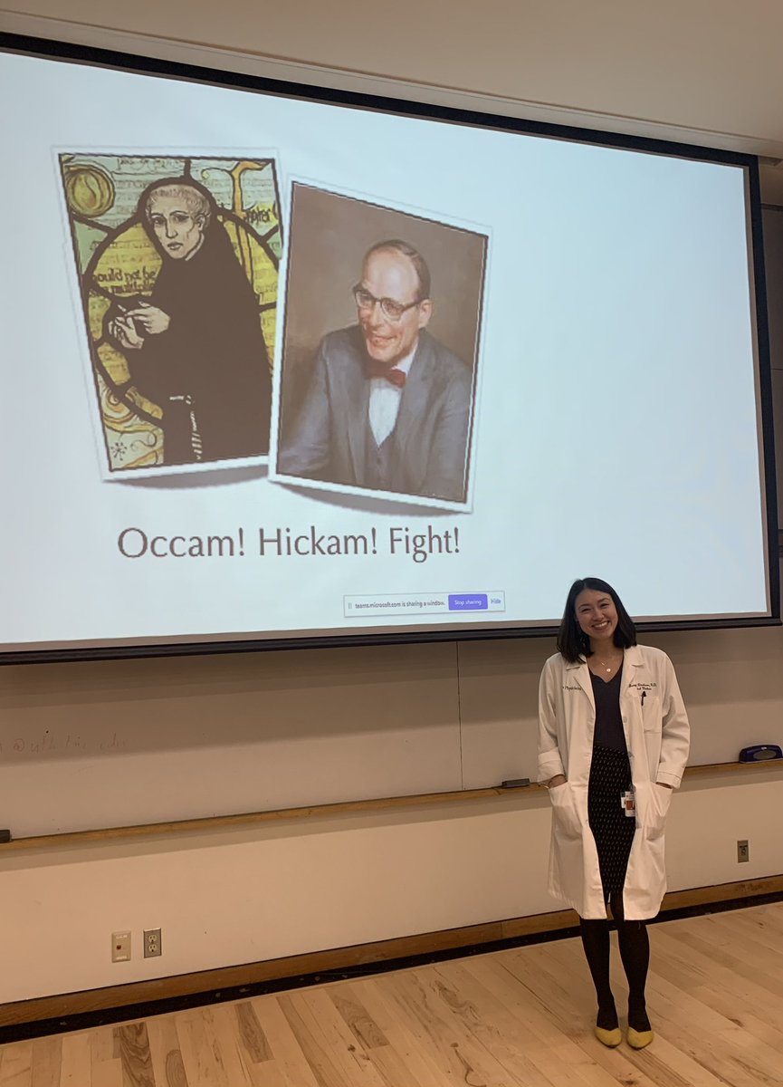Had a blast discussing diagnostic reasoning at a great Med-Rad-Path conference with our @UTHimres residents and the @ut_infectious discussants. Hickam won today’s battle!
