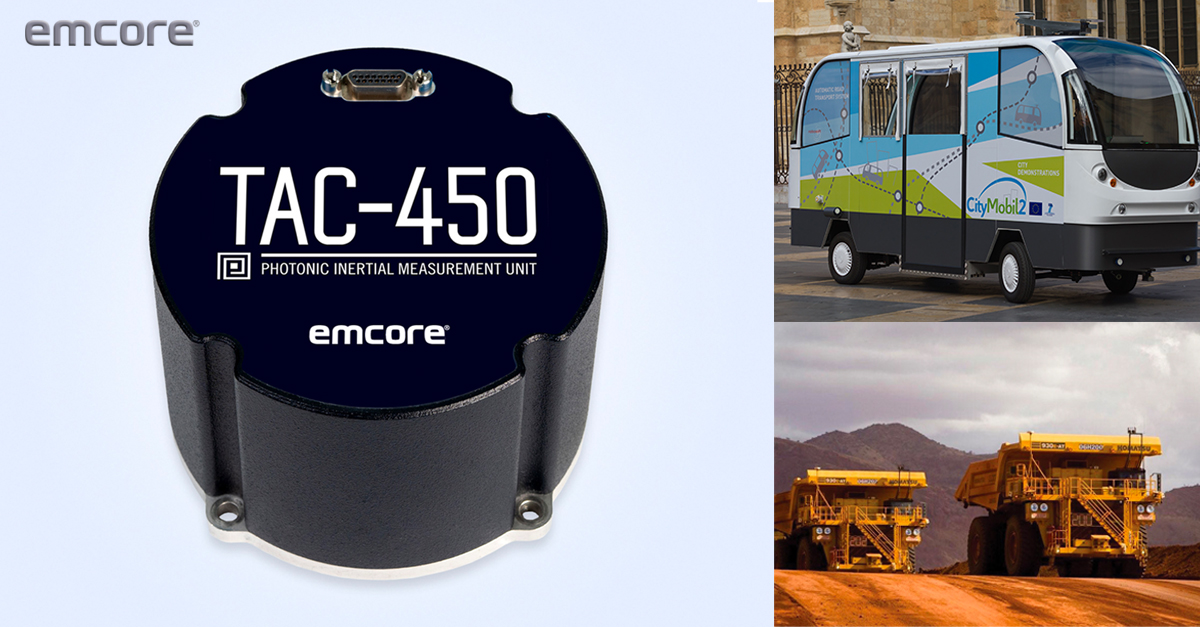 emcorecorp's tweet photo. EMCORE’s new TAC-450 #inertialsystems enable navigation solutions without relying on #GNSS. Never be without navigation data when you need it with easy-to-integrate, high-performance #EMCORE TAC-450 IMUs. Learn more. → https://t.co/0YSqzzYxfI https://t.co/csuszESGIy