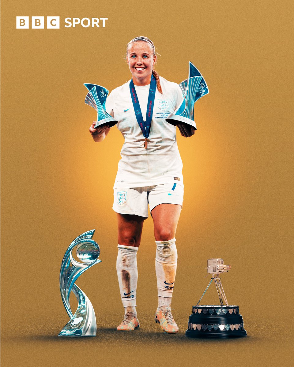 Not a bad 2022 for Beth Mead... 👏

Ladies and gentlemen, your Sports Personality of the Year 2022.

#BBCSPOTY #SPOTY