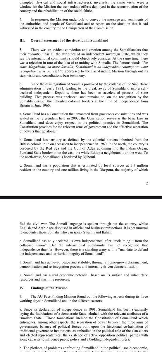 Republic of Somaliland on Twitter "The official _AfricanUnion fact