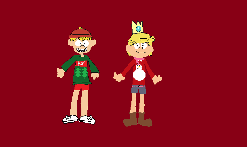 mychiller's tweet photo. Here's Christmas Leif and Lexx 
#TheLoudHouse  #LeifLoud #LexxLoud https://t.co/XIMw5fGMmw