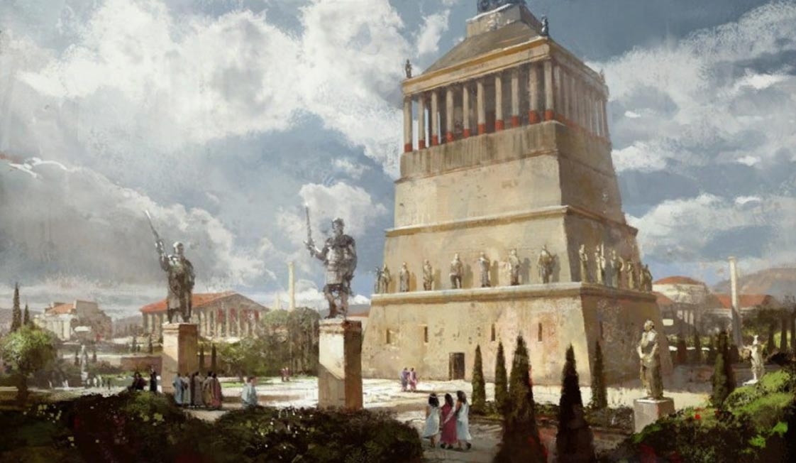 ancientorigins's tweet image. The Mausoleum of #Halicarnassus: A Wonder of the Ancient World ancient-origins.net/ancient-places…