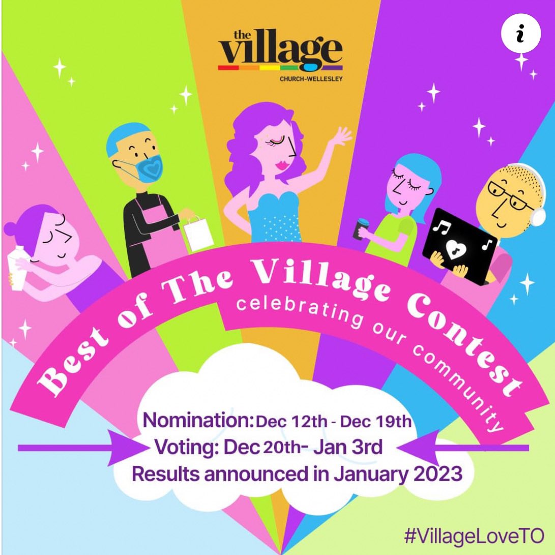 I’m honored to be nominated “Best DJ” on “Best of The Village Contest” by <a href="/ChurchWellesley/">The Village - Toronto, ON. Canada</a> 🎧🫶💯 Please vote for all the categories and Thank You in advance on voting for me 🙏🏻surveymonkey.com/r/9PL7WGM