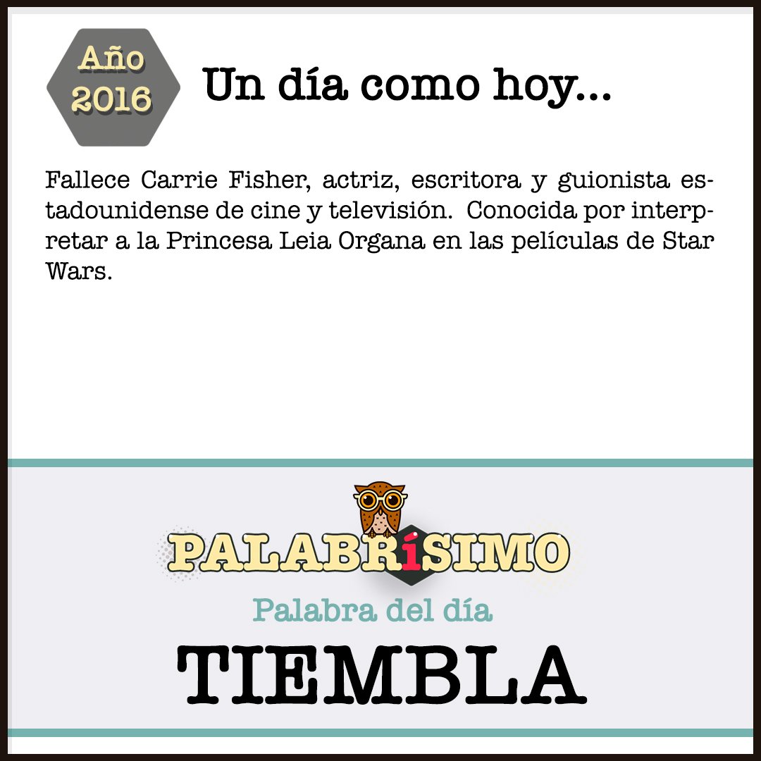 palabrisimo's tweet photo. Palabrísimo de ayer
https://t.co/pSmJN7MGTh

#palabras #juegomovil #PalabraDelDia https://t.co/sFK23gMw7J
