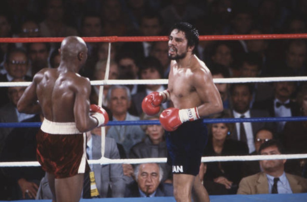 ASAP_Pipa's tweet image. Marvin Hagler vs Roberto Duran remains one of my favorite boxing match of all time (competitive back and forth) but mostly because this is such a fight favorite for the educated fans. It's the little things they do but both do so well that make me enjoy this fight so much.