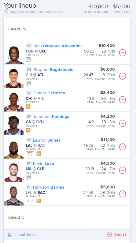 CeeGeeDFS's tweet photo. here is my Fanduel Core Lineup build for tonight's 12/21/22 NBA Slate @TeamRiseorFall #Fanduel #NBA #DFS 

Good luck everyone📈 Please Like and a Retweet❤

https://t.co/mBgtuRAFko https://t.co/V4zJ8KhK7W
