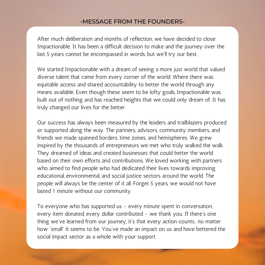 Impactionable tweet media