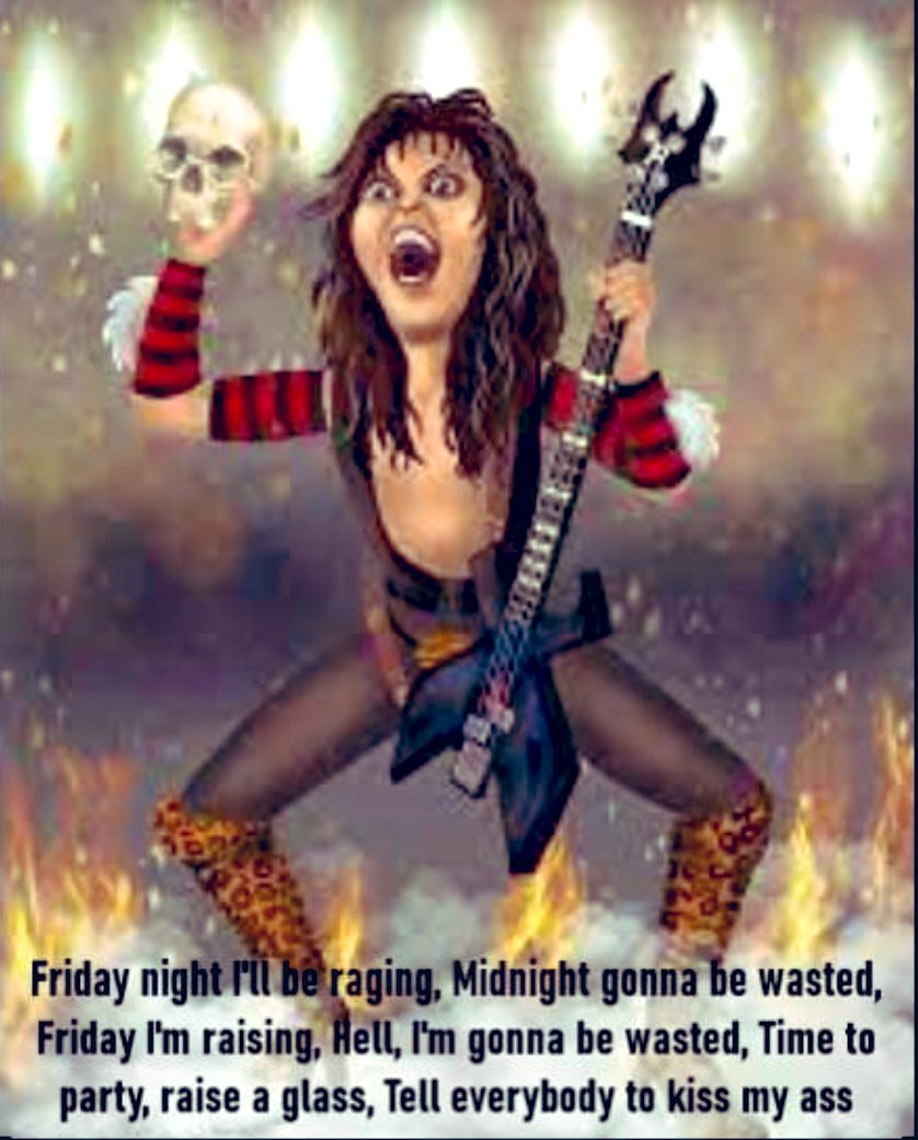SCREAMXO1's tweet photo. @WaspFanClub @WASPOfficial The Animal! #Letitroar #Blackielawless #Waspitup 🤘💀💀 https://t.co/Ft4oiAcaOT