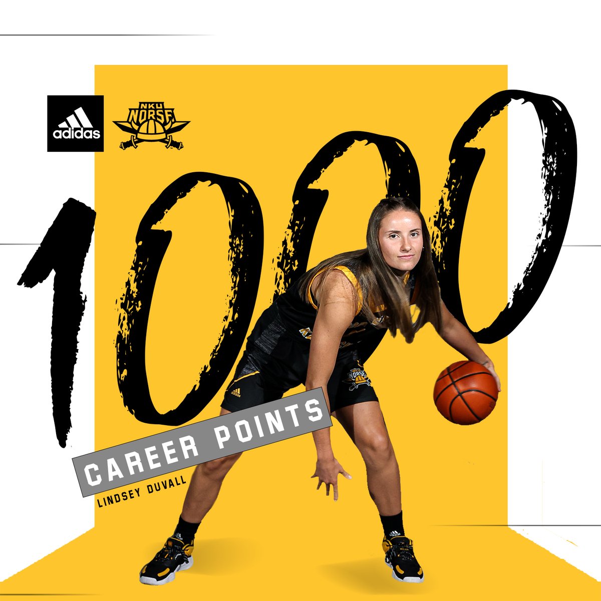 Welcome to the Norse 1⃣0⃣0⃣0⃣ POINT CLUB Lindsey Duvall!!! 😁

#NorseUp