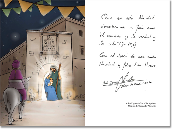 Te adjunto mi felicitación de Navidad de este año, sirviéndome del dibujo de <a href="/patite3/">pati.te</a> 

«La Navidad se construye sobre una hermosa paradoja llena de intencionalidad: que el nacimiento de alguien sin casa para nacer se celebre en todos y cada uno de los hogares.» (Chesterton)