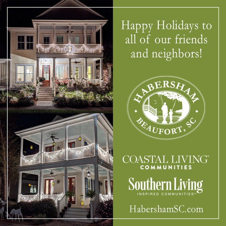 Sending our warmest wishes for your holiday season and continued prosperity in the upcoming New Year!

The Habersham Land Company
&amp; Habersham Properties

Let us help you find your home among the tides in "America's Best Neighborhood" #habershamsc #beaufortsc #lowcountry #southern