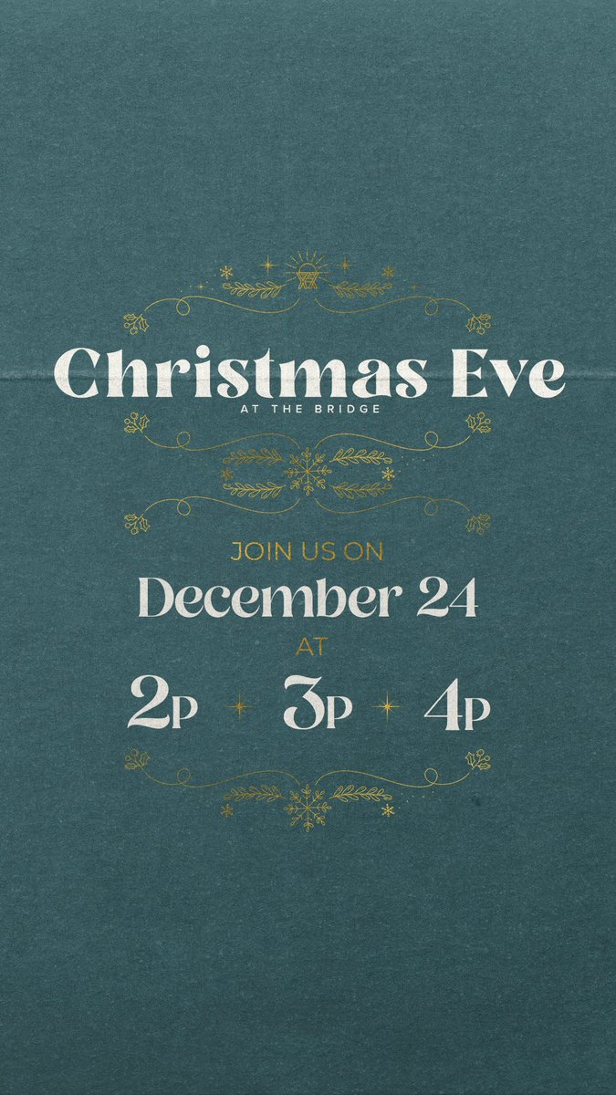 Cludog's tweet photo. Join us for Christmas Eve at one of our 3 services https://t.co/Ufz24h4OGB