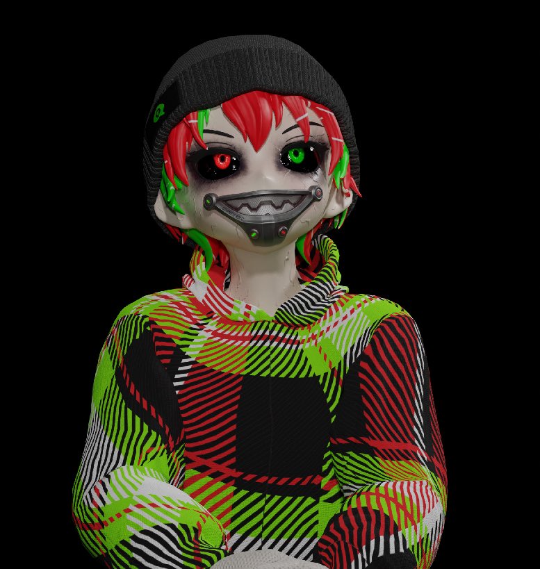 JakGrills's tweet photo. That’s it!! You can get more fancy with it, you can edit specific file textures, and format them how you like! I’m VERY new to this but @beb_eth ‘s #CloneTools and #SnapAR videos really helped me learn a little with my 3D files.

Xmas sweater designed by @metagema 💎 https://t.co/R1BtZKLcpq