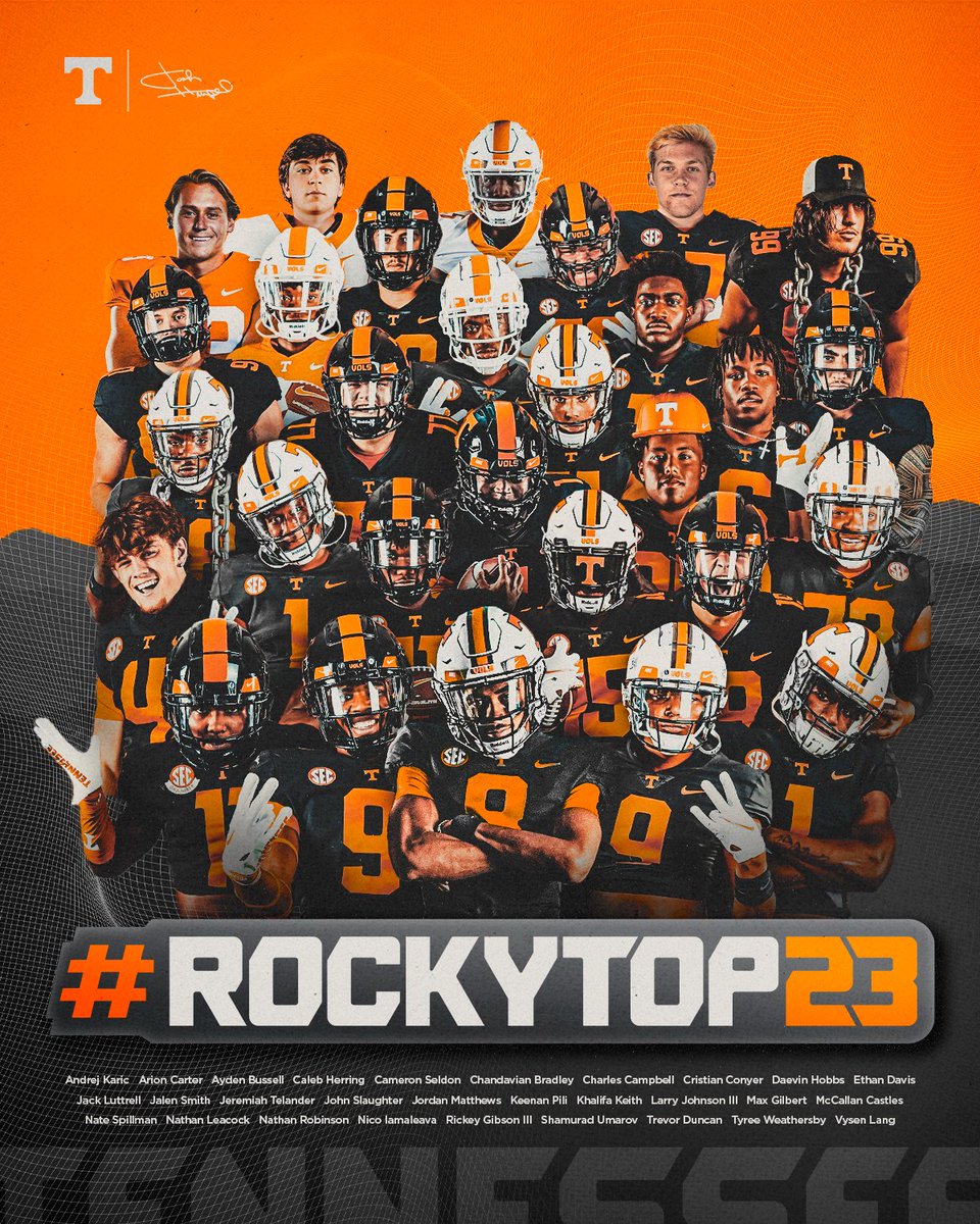 Vol_Football's tweet photo. That's a wrap for #RockyTop23 🍊

Home sweet home!

Details » https://t.co/J0XvIEAS3s https://t.co/fXv6WWAL6R