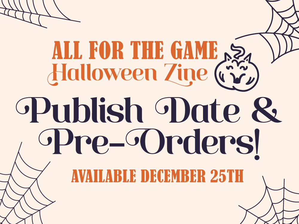 aftg_zine's tweet photo. 👻🦊PUBLISH DATE AND PREORDERS🦊👻

We meet again, Foxes! There's another project update now, including an official publication date.

READ HERE: https://t.co/lgzxGg0FMC https://t.co/jWYVm7SKiF