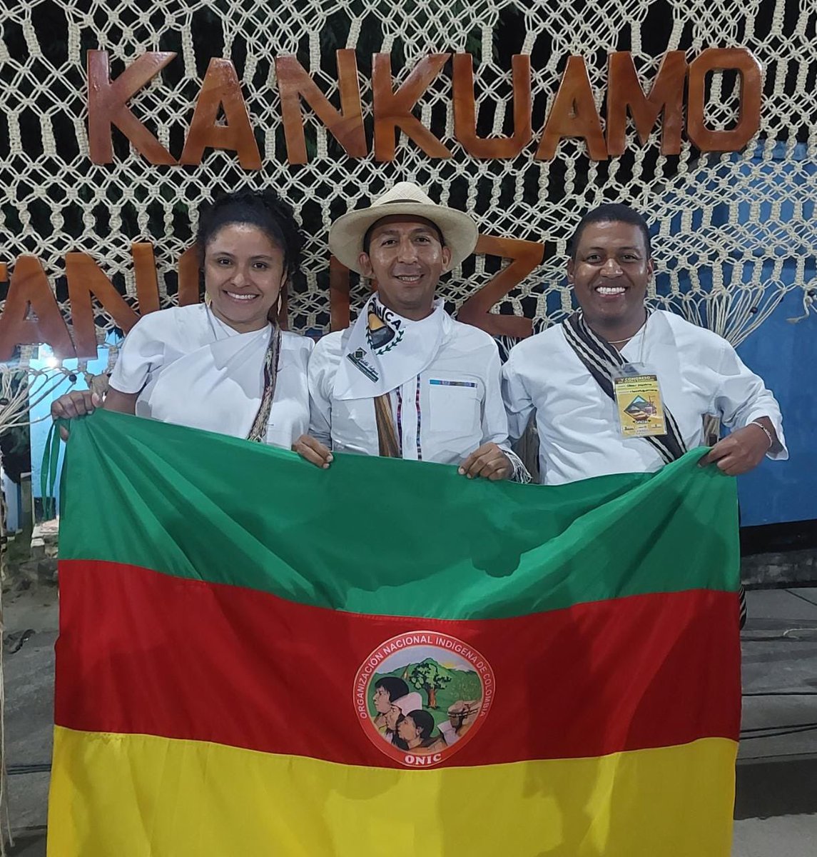 Jaimeluiskan's tweet photo. #ConsolidandolaUnidadparaLaPaz Declaración Ancestral y Política del #VCongresodelPuebloKankuamo Mandato el Gobierno de la Vida, el Equilibrio y La Paz Integral; historico y visionario Tod@s Gobernando para mantener el legado #UnPuebloInvadido pero #JamasConquistado @petrogustavo https://t.co/orZymsGV2R
