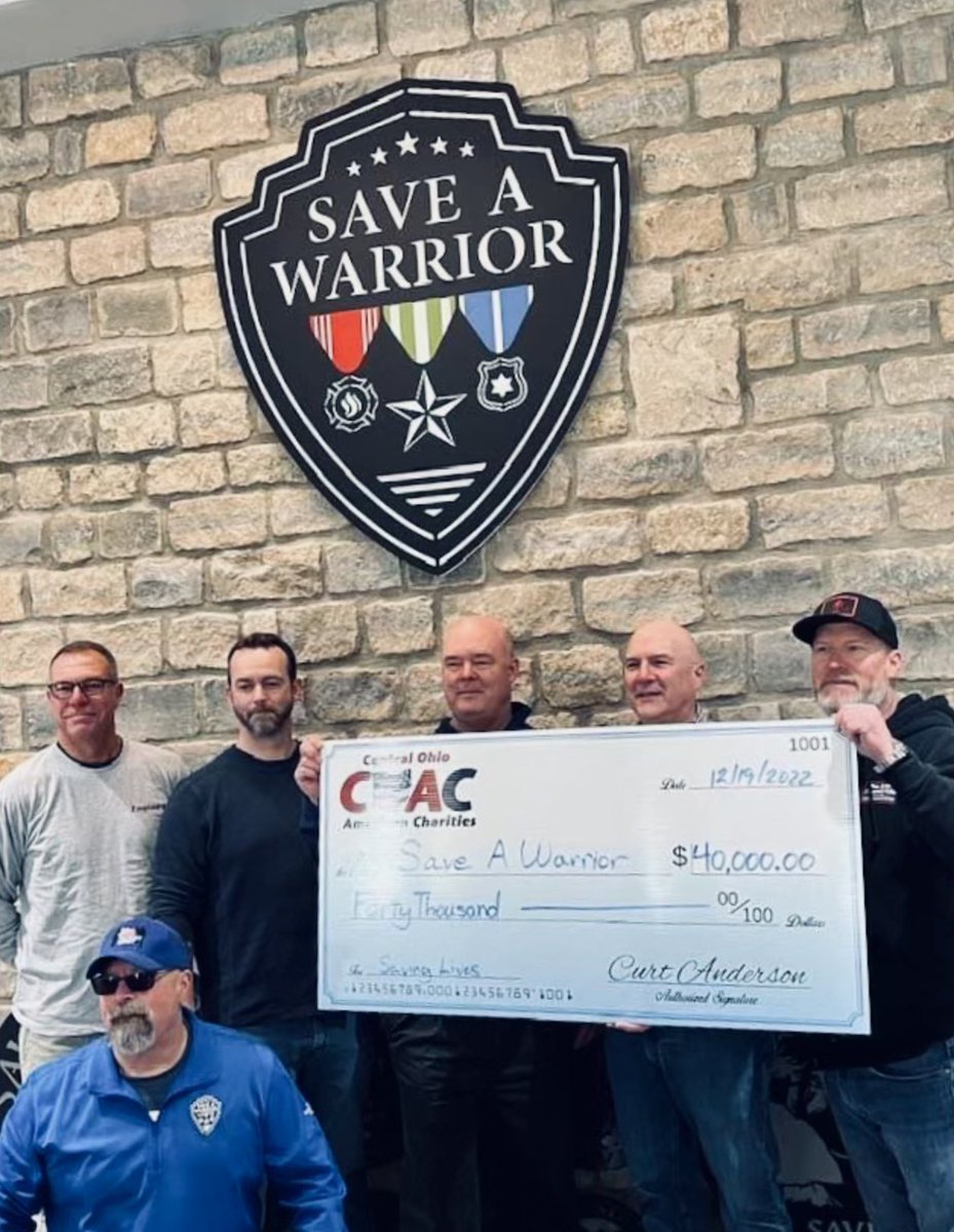 saveawarrior's tweet photo. We want to say a BIG thank you to COAC for their enduring support of our mission. They have been a loyal partner since 2015 and have helped transform countless lives! Thank you so much, and Happy Holidays!!

#JustSaveOne #WeCameBackForYou #ComplexPTS https://t.co/zdfNQqdWvU