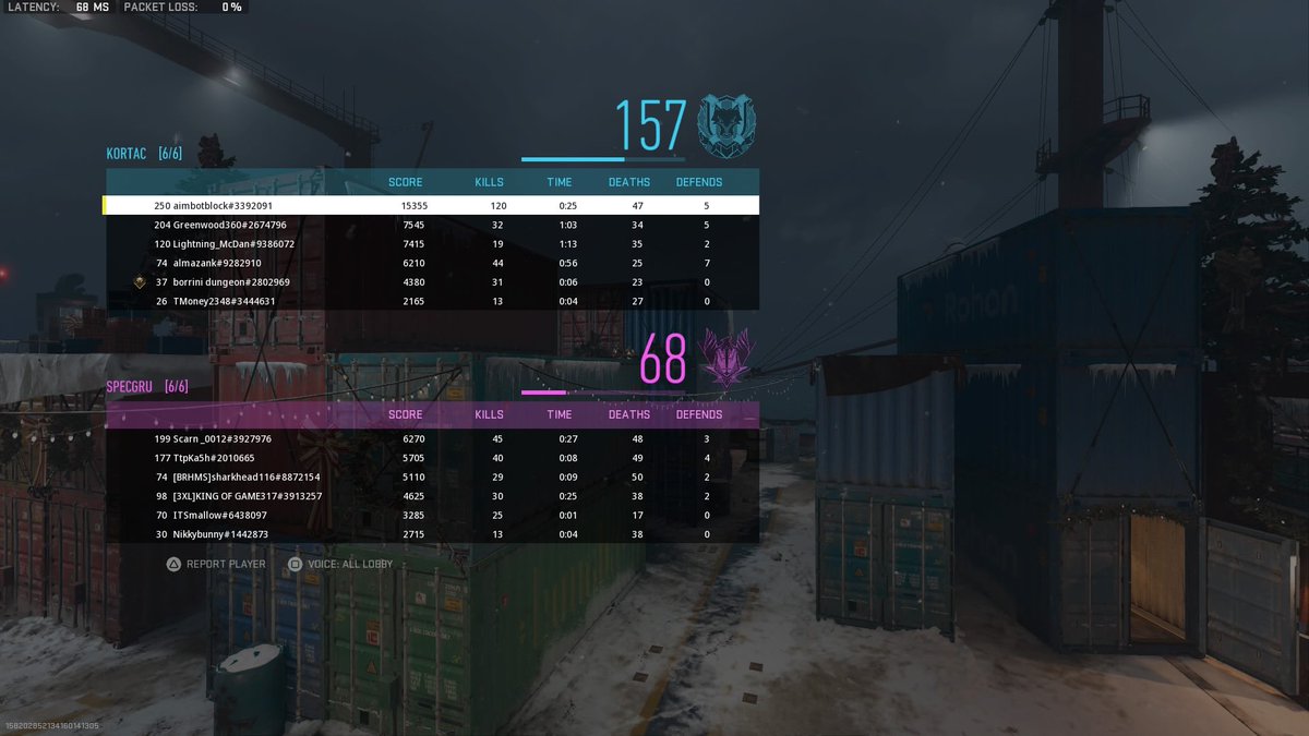 aimbotblock's tweet image. Orion camo ✅
Saved launchers for last and had absolute bot lobbies 😂