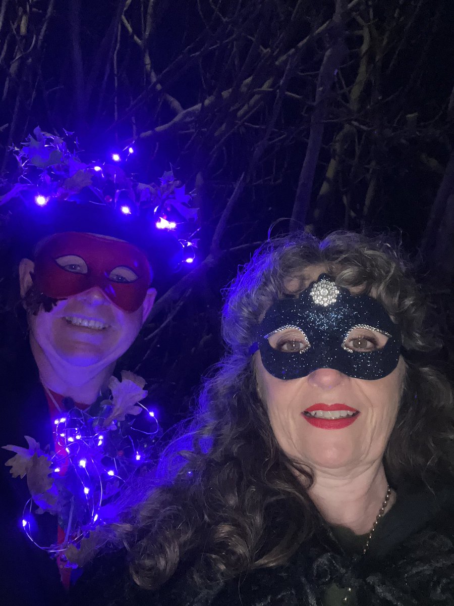 Night out with wonder women #montol #cornwall #solstice