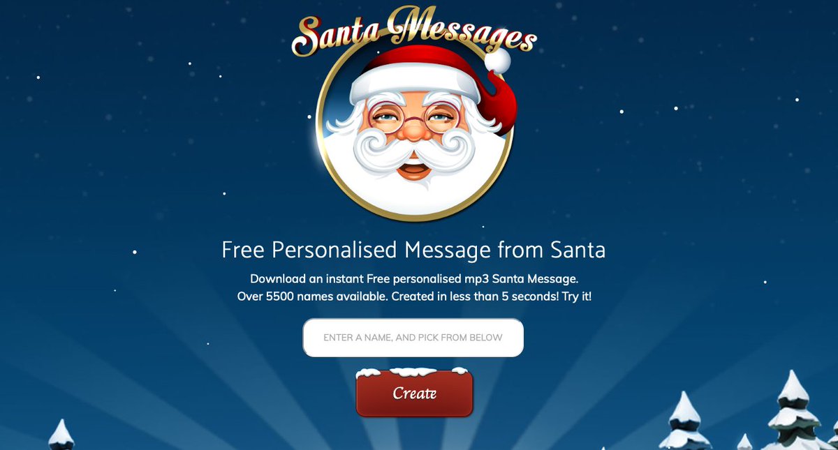 Hello <a href="/ZoeTheBall/">Zoe Ball</a> I can't wait to join you on air on Friday morning.
If any of your wonderful listeners would like a free personal message from me Santa, could you? would you re tweet this please? 🎅🙏
santaradio.co.uk/personalised-s…
Thank you Zoe.
#zoebauble #bbcradio2 #christmas2022