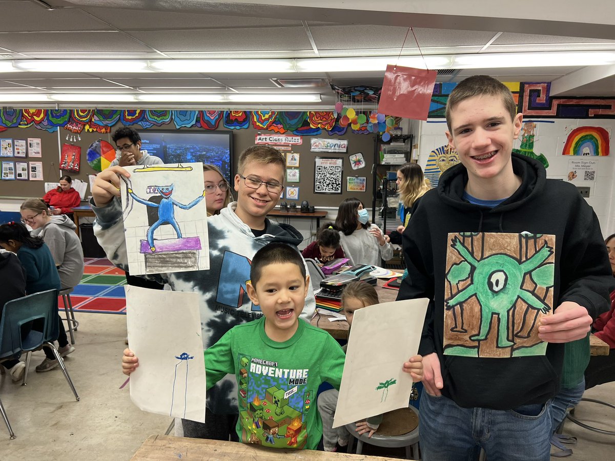 msmeyerart's tweet photo. #TheMonsterProject @letsmakemonster #pennoyerpride https://t.co/2Kur3jhA3L