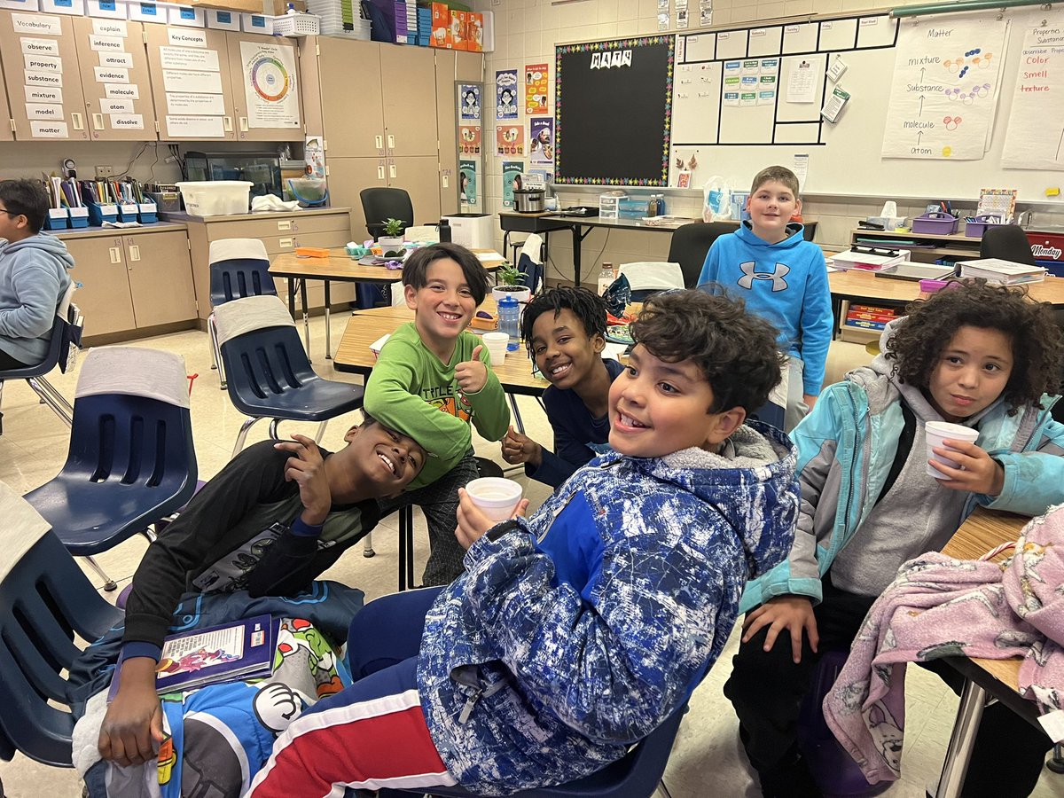 Today was spent making memories before we parted ways for winter break. We played games, collected some data and had a snack with our reading buddies, watched a movie, and enjoyed some warm hot cocoa, all while we were cozy in our pajamas. <a href="/RiversideOtters/">Riverside Central Elementary School</a>