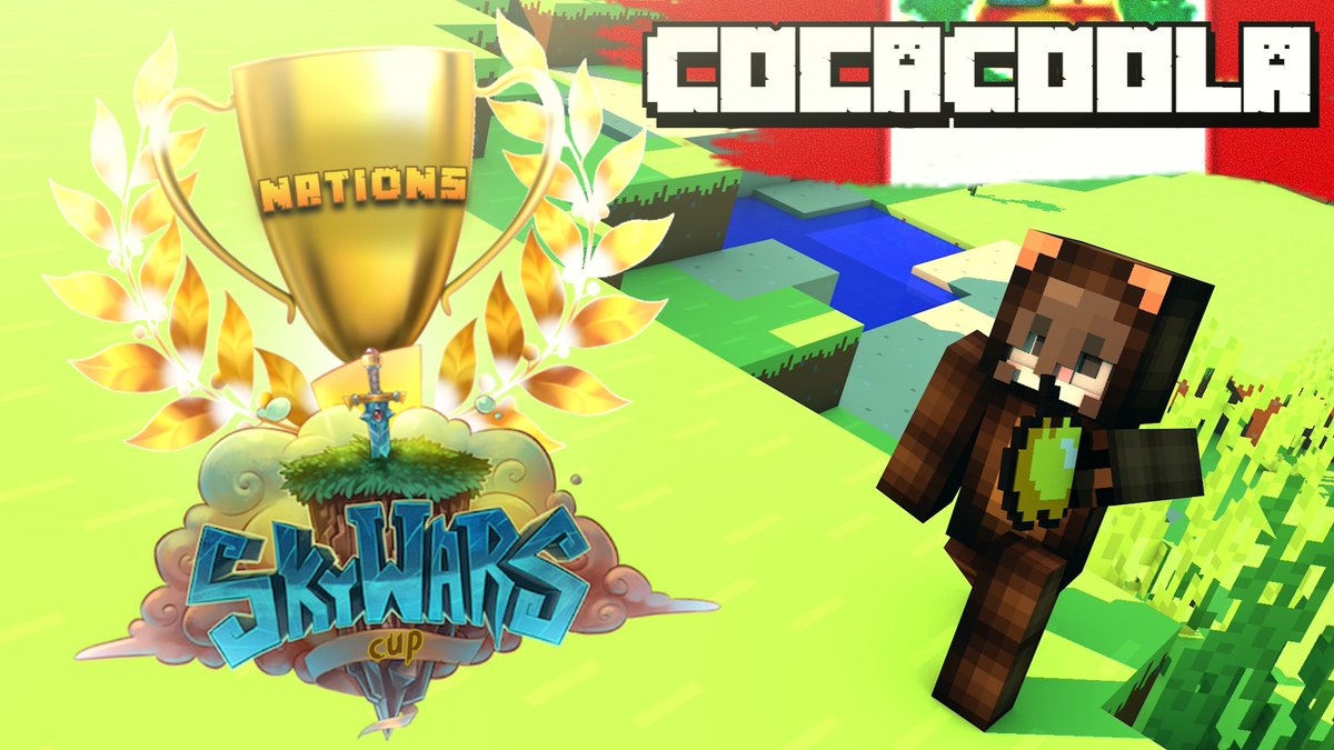 Con Ustedes El Actual Campeón Del Mundo! <a href="/Cocaskh/">Coca🕸</a> el va a Poner su Nombre En Alto Como Representante De Su País 🇵🇪

Bienvenido a La SkywarsNations 🏹
 Suerte 🤞 
Fav rt? Quieres Una Presentación  Así. Ya Sabes Que Hacer ♥️🔄
Diseño by <a href="/Dashinger2/">Da$h!nGer26</a>