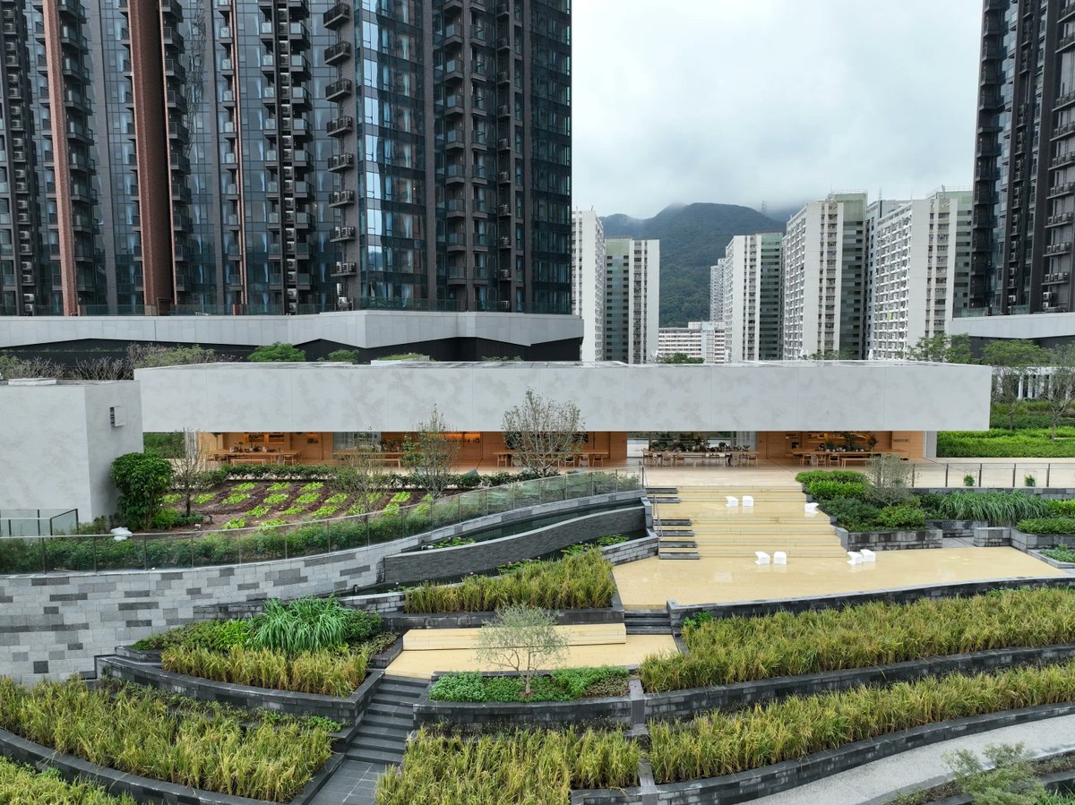 Snøhetta unveils new urban farm design in Hong Kong 

arcnct.co/3YEqvxw

<a href="/snohetta/">Snøhetta</a> #HongKongArchitecture