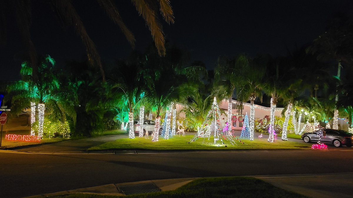Our neighbors are LIT!