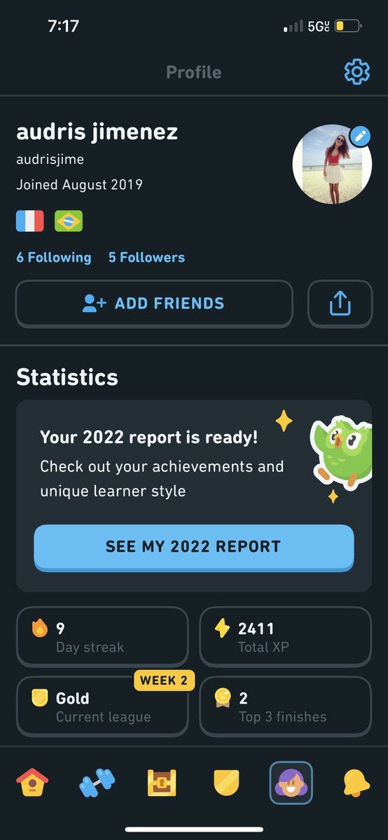 YA_Bookmark's tweet photo. @duolingo I lost my progress on my account even though I was at about level 13 and had gold legendary levels. It seems to have started over with no progress. https://t.co/8eFe3tKIWX