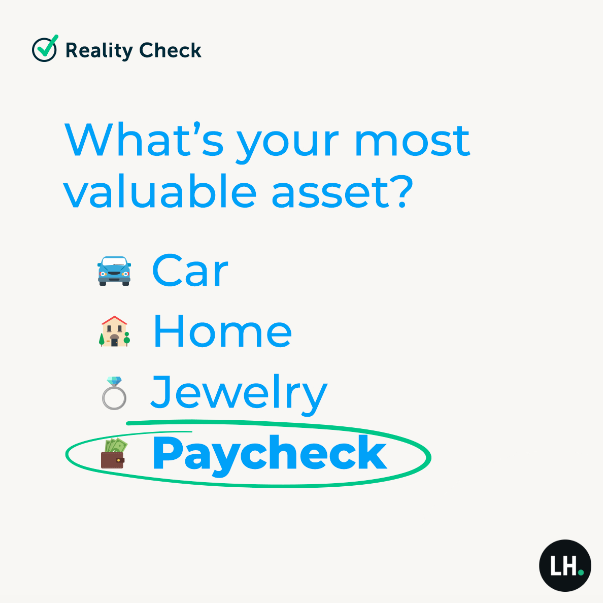 NBAgencies's tweet photo. What’s YOUR most valuable asset? You insure your other valuables—be sure to cover your ability to make a living too. #GetDisabilityInsurance https://t.co/SYjn2g2TE6