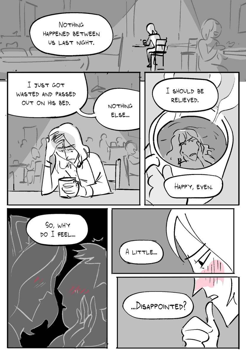 this was a before and after kind of thing. They went to a Catboy Party!
content warning: alcohol, swearing, and vomiting