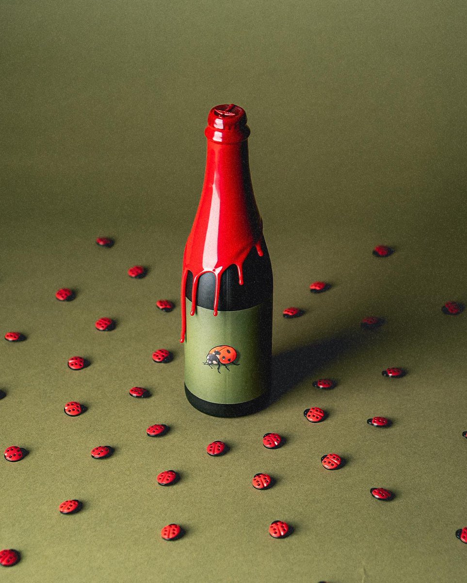 scarlet 🐞🌱 a unique double barrel imperial stout marks our final bottle release of the year, and what a mighty one it has been 🫶🏼 available friday at 1pm on @get_oznr