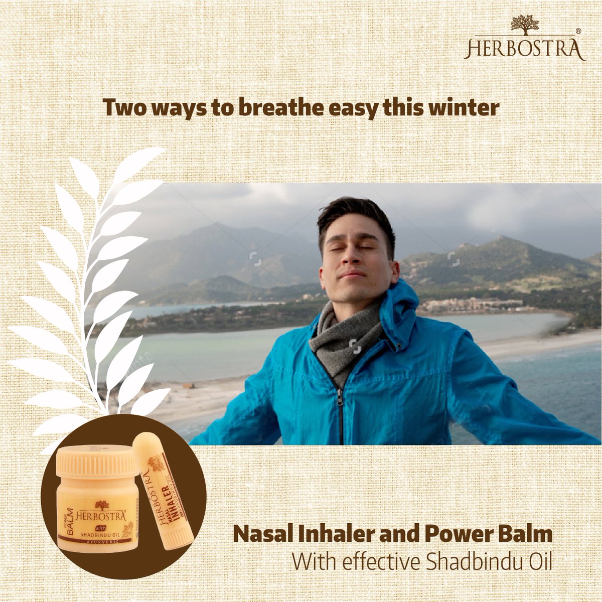 herbostra's tweet photo. The Herbostra Nasal Inhaler and Power Balm have Shadbindu Oil, which clears the nasal passages and helps you breathe comfortably. They have a calming effect on the body as well. So come winter, you are ready to breathe easy, stay calm and feel relaxed all the time. https://t.co/SMwV0Re8UP