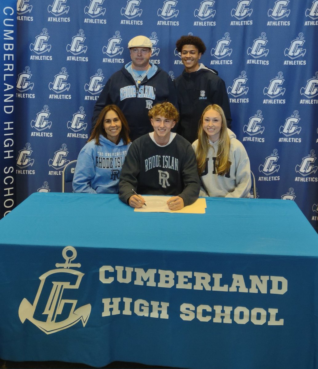 Big day on Campus as Senior Student - Athletes announced their next education and athletic stop.

Scott Penney  Baseball  - University of Rhode Island 

<a href="/Branden_Mello/">Branden Mello</a> <a href="/BWMcGair03/">Brendan McGair</a> <a href="/EricBen24/">Eric Benevides</a> @NCoitABC6 <a href="/RIIL_sports/">RIIL</a> <a href="/riiaaa2018/">@RIIAAA</a> <a href="/Clipper_Ball/">Cumberland Baseball</a> <a href="/RhodyBaseball/">Rhody Baseball</a>