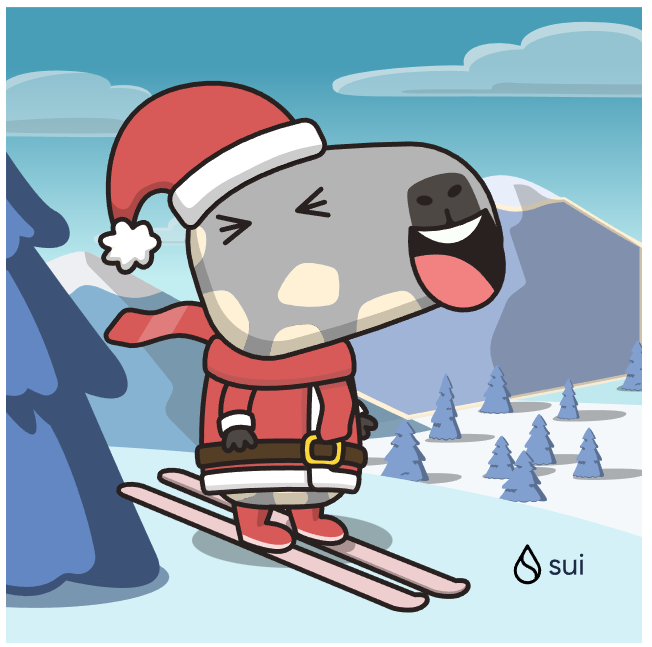 rosalind_iris's tweet photo. get more coin🎁 I just unboxed my Sui Holiday Capy! ❄️ 
Create your own Capy here:  https://t.co/TjgbRySa7G #CapyHolidays https://t.co/jrwfkjM2zy
