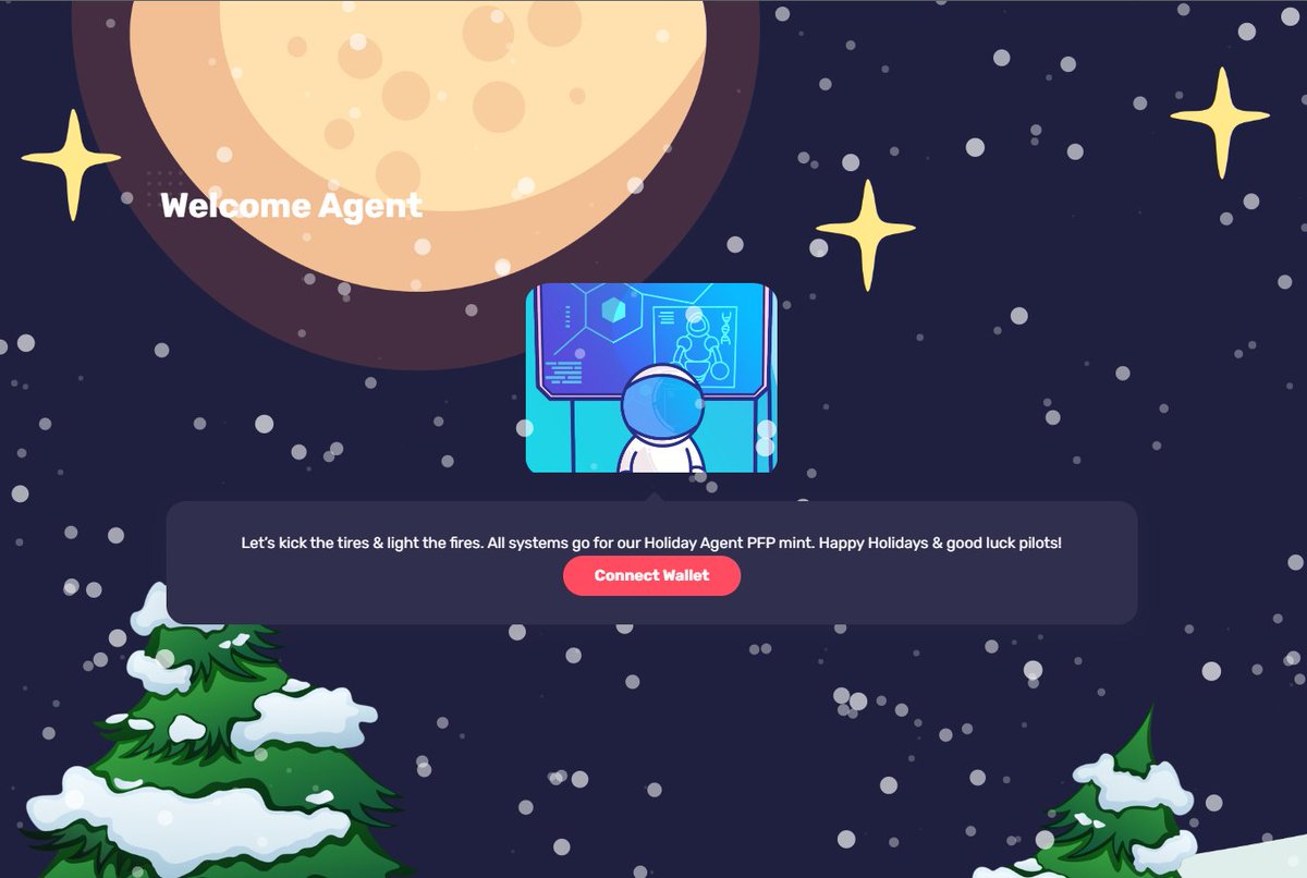 tpat_eth's tweet photo. Another MINT for the books ... Checkout @TerrenePalz gamified #HolidayMint โผ๏ธ
Gotta love the projects out here building and bringing some awesome innovation to the space.
All you need is an RDU Pilot(OG) !
LessGo Babbyyy!!
#NFTCommunity #Cardano #NFTs #CardanoCommunity https://t.co/s1kdcYRRmP