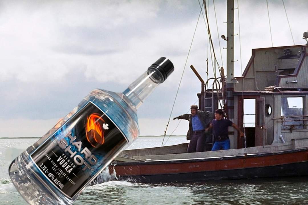 hardshotvodka's tweet photo. "We're going to need a bigger boat!"
Did you know our Hard Shot Premium Vodka is a available in 1.75L size. Stock up for the Holidays.
#vodkacocktail #hardshot #premiumvodka #MLCC #cornvodka🌽 #supportlocalmb https://t.co/gUXKCJFPM4