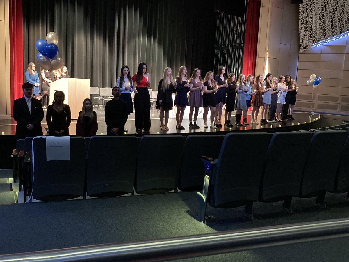 Congratulations to all of our new SHS NHS inductees!