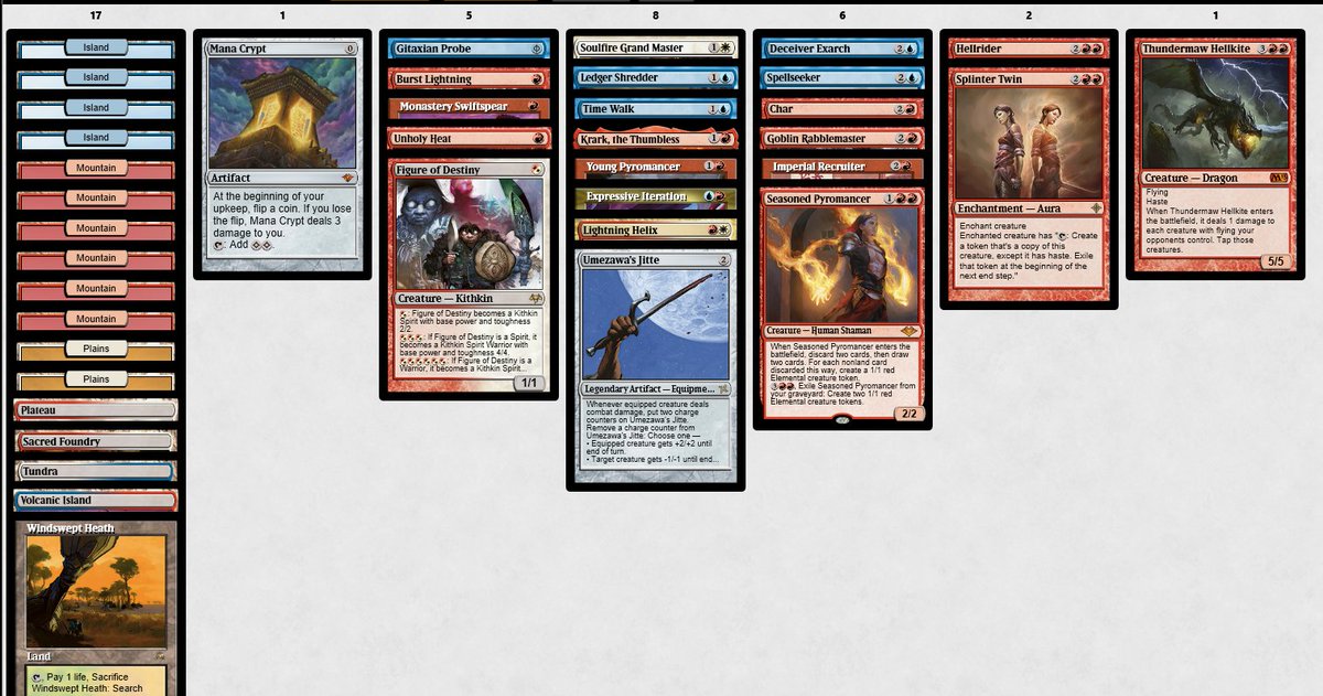 April, Lost but Peaking on Twitter "Among best vintage cube deck I