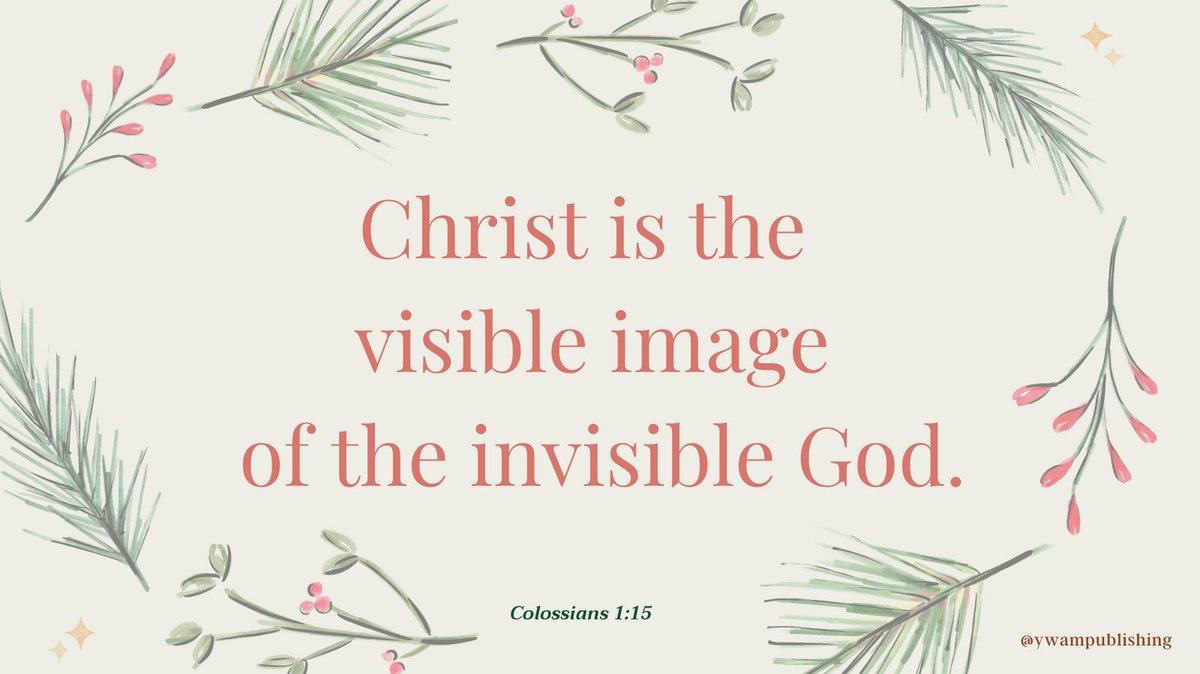 YWAMpublishing's tweet photo. A reminder to stop and reflect on why we celebrate this season. The God of the universe came to earth to make himself known to us, to die for us, to show his love for us.
.
.
.
#christmas #bibleverse #bible #Jesus https://t.co/czVVJBrx8a