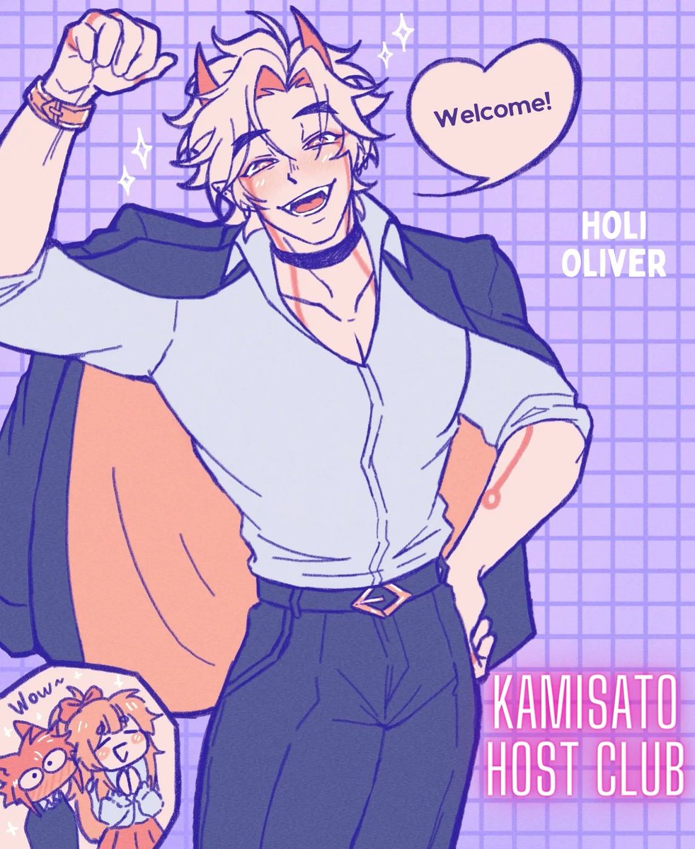 holi_oliver's tweet photo. Kamisato Host Club Au!
#ittorou #gorou #itto #aratakiitto #gayimpact #kokomi https://t.co/JXyHOgv6mh
